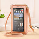 Bolsa Transversal Feminina Porta Celular com Touchscreen